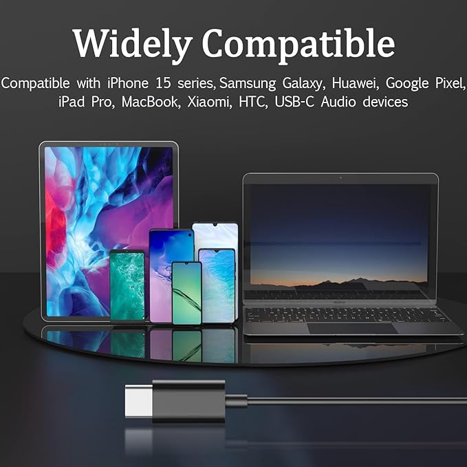 Écouteurs USB C Type C