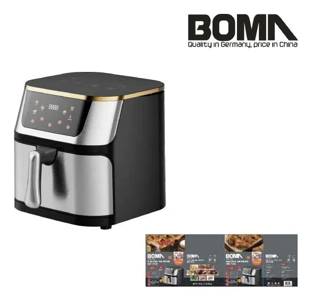 Friteuse à air numérique Boma BM-790B 10 L 1400 W Noire