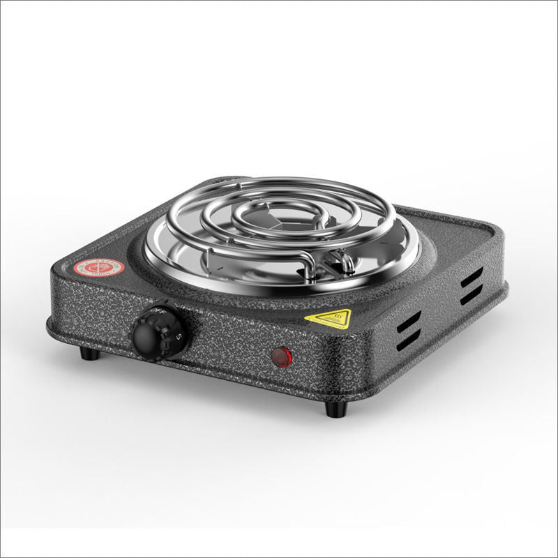 Réchaud électrique STARLUX 1000W à une plaque pour préparer du thé et de l'eau.